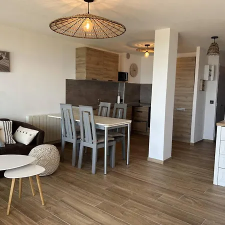 Apartment 3 Pieces Sur La Plage, Parking Inclus, Animaux Admis - Fr-1-251-832 *